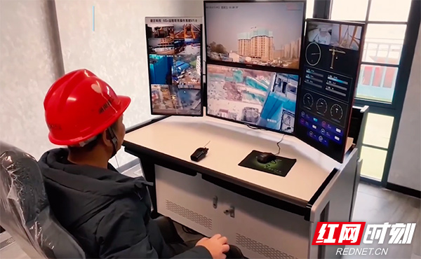 米乐M6：数字湖南丨5G吊塔、智能算法“数字工地”科技范、AI感十足(图2)