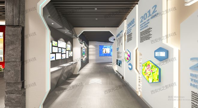 禁毒宣教展厅设计与数字科技相融合声光电展示禁毒内容(图2)