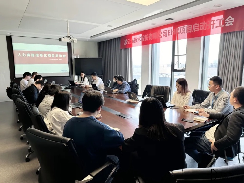 一起追光让组织更智慧——凌云光人才管理数字化平台项目正式启动
