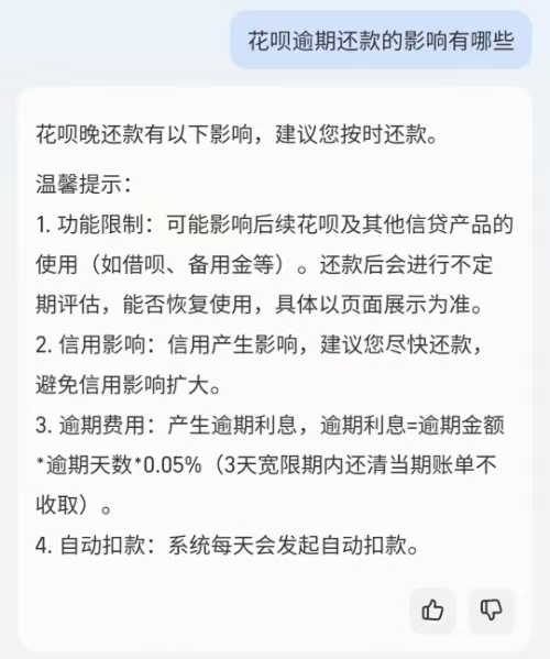 花呗逾期一天会有什么后果？你绝对想不到(图2)