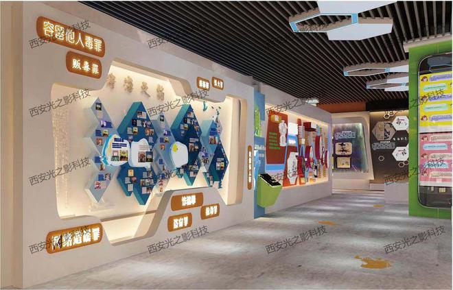 未成年法制教育基地多媒体设计：数字科技构建安全和谐校园(图2)