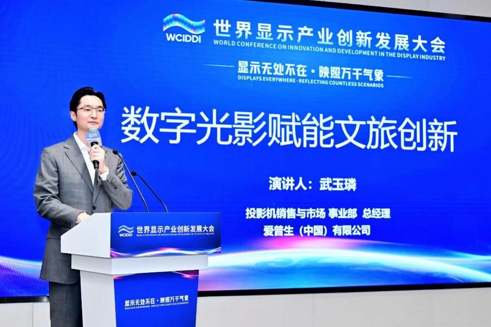 用数字科技赋能文旅创新爱普生参加2024世界显示产业创新发展大会