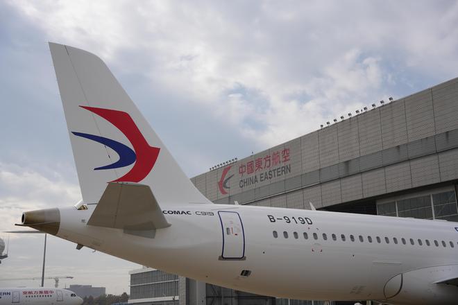 又一架国产C919客机加入机队东航此前已增订100架C919