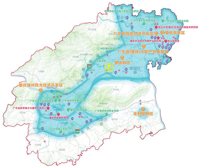 西江日报跨版报道：肇庆全力推进高鼎端科教创新走廊建设(图2)