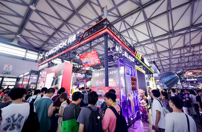 存储科技赋能数字娱乐新体验闪迪多元存储闪耀CJ2025