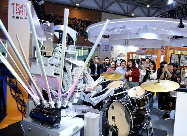 数字赋能版权“智”造！安徽科技力量闪耀版博会(图4)