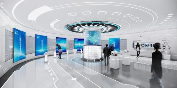 米乐M6平台：开放式·数字经济科技展馆展厅设计分享-深圳信可威(图5)