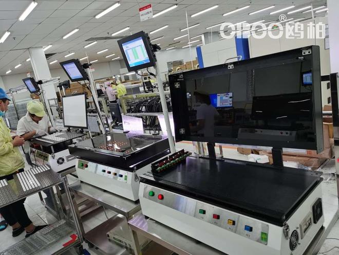 OBOO鸥柏丨110寸工控一体机PLC电网调度适配复杂地形数字科技大屏(图2)