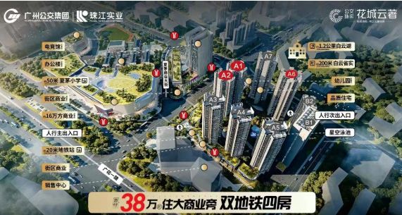 认证｜公交珠实花城云著售楼处发布：打造理想品质生活！(图5)