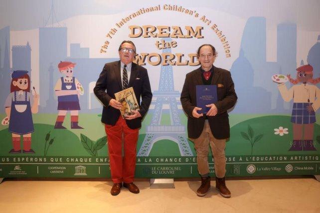 米乐M6：第七届“DreamtheWorld”国际儿童画展巴黎卢浮宫卡鲁塞尔举办