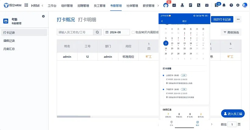 EHR人力资源管理系统的功能和特点有啥？(图2)