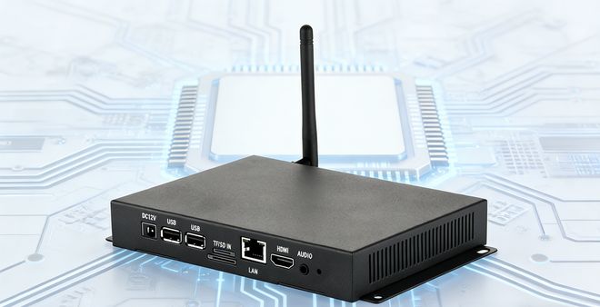 米乐M6平台：触拓（CHUTO）广告机播放盒商用显示神器小白也能轻松上手