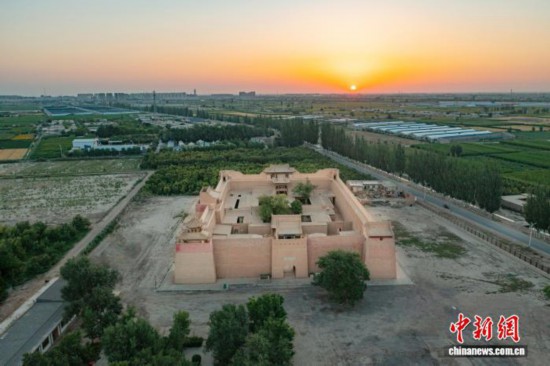 沙漠腹地“西北庄园”瑞安堡完成数字化保护